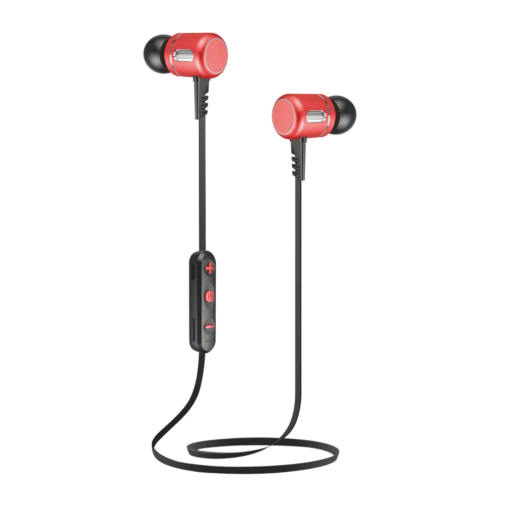 AUDIFONOS ESTEREO METALICO IN-EAR CON MICROFONO, CONTROL DE VOLUMEN, BLUETOOTH, MICRO SD