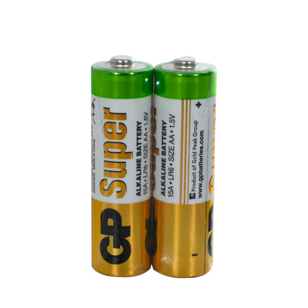 AA, 1.5V, SUPER ALCALINA, CELOFAN X 2PCS