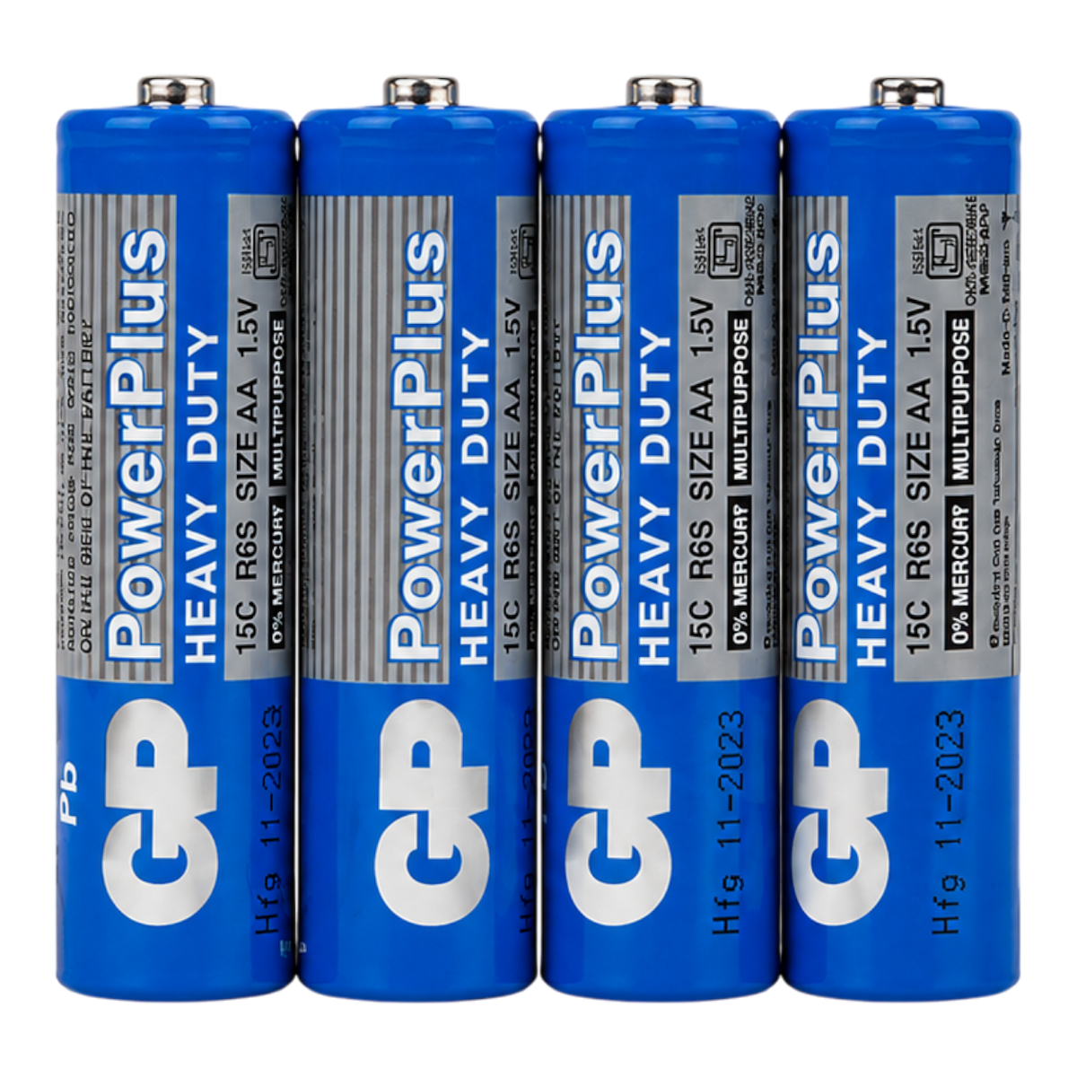 AA, HEAVY DUTY (CLORURO DE ZINC), CELOFAN 4