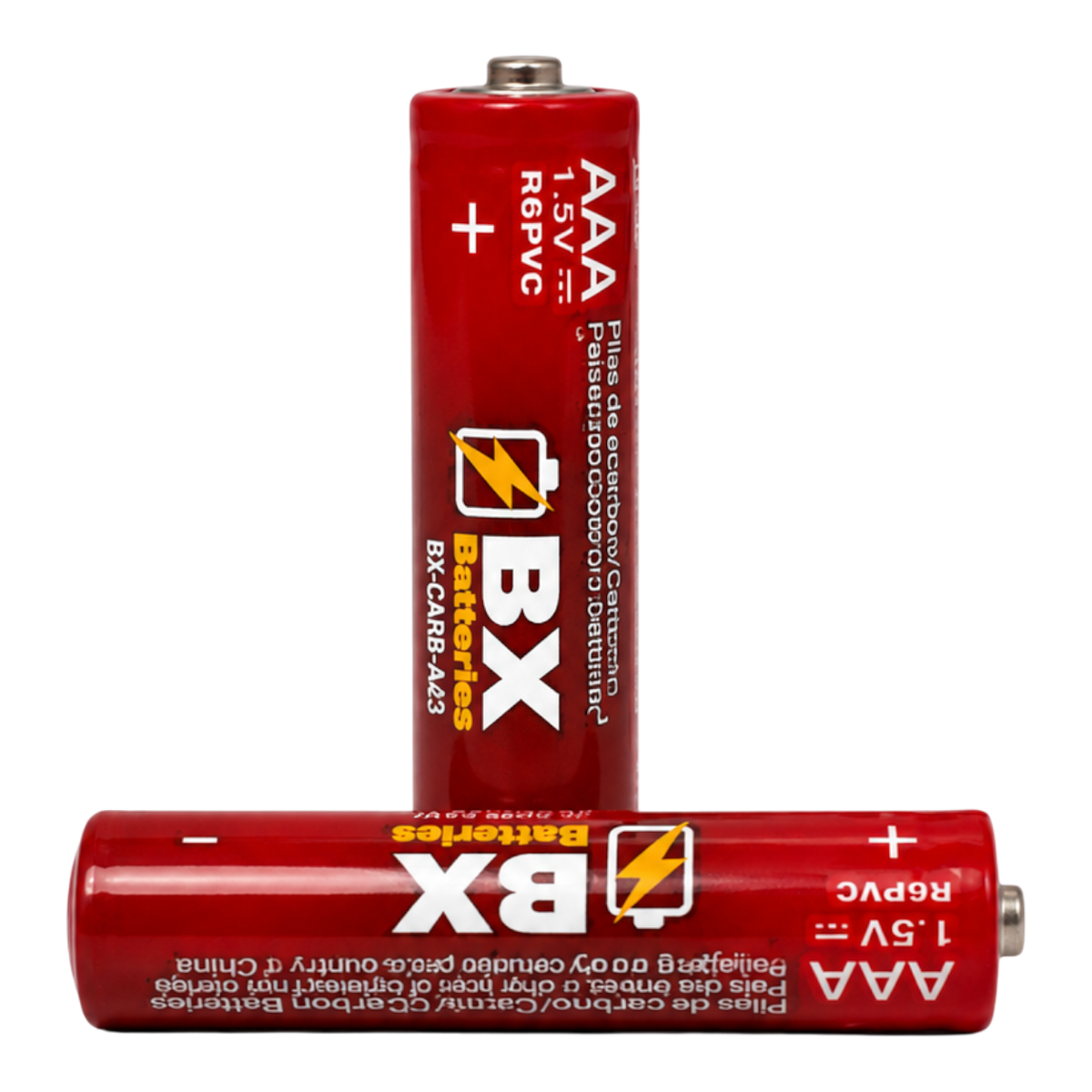 AAA, 1.5V, CARBON 2 UNIDADES CELOFAN