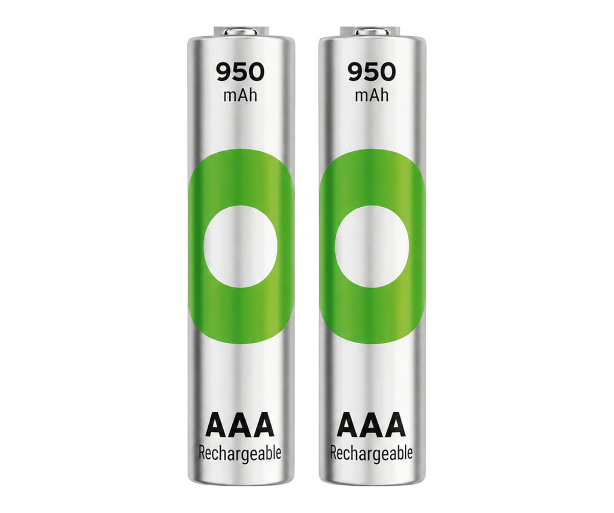 AAA RECYKO 950mAh NiMH Blst2 GP100AAAHCER21-2TLB2