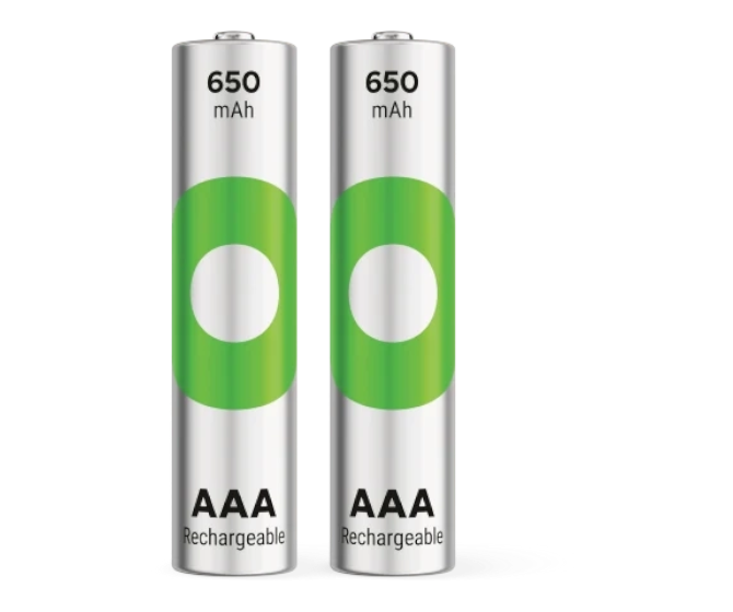 AAA RECYCKO 650mAh Blst2 GP65AAAHCBEP-LAC2