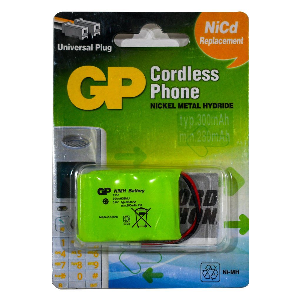 3.6V, 300MAH, PILAS PARA TELEFONO