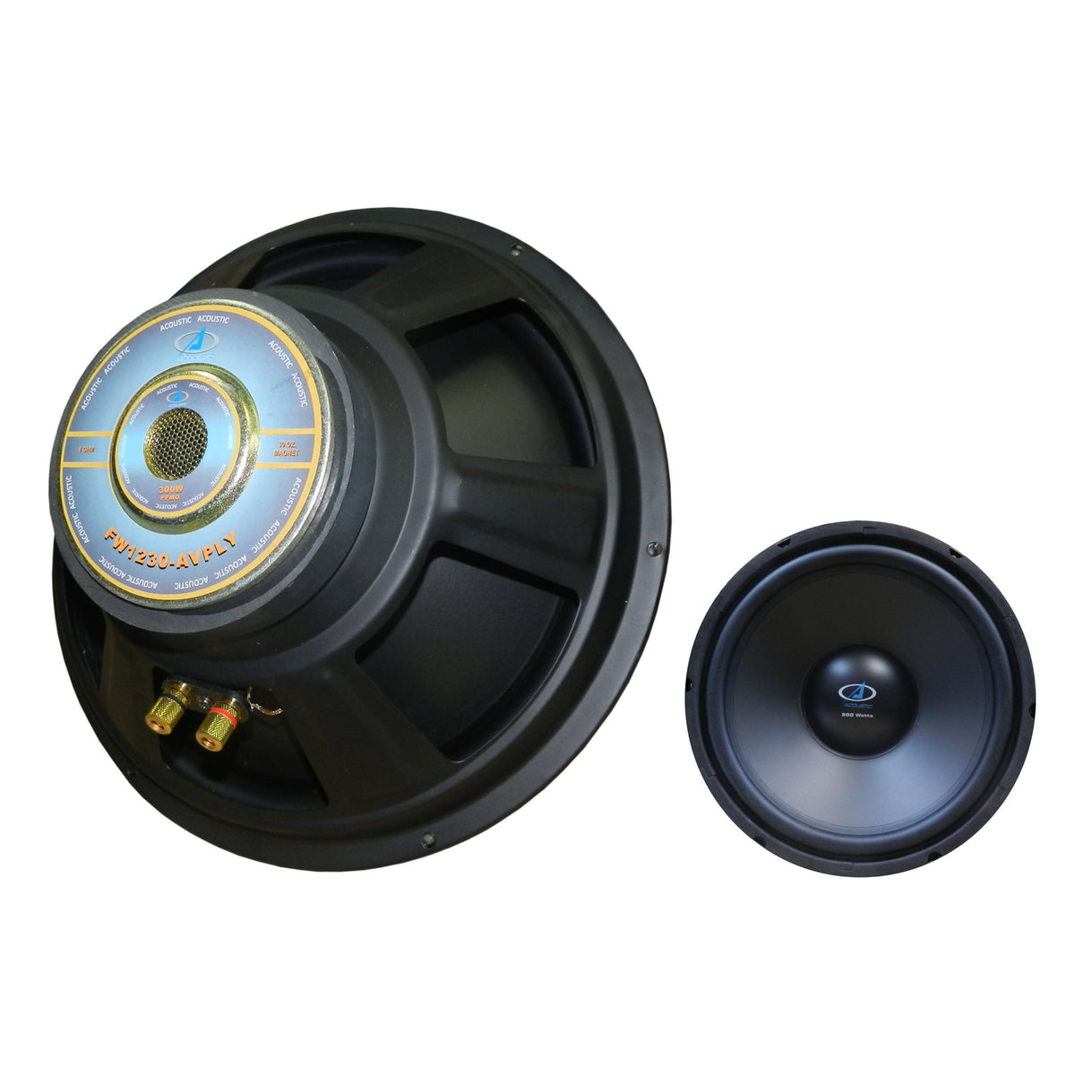 PARLANTE, 12 PULG., 300 WATTS, 6 OHM, 95DB