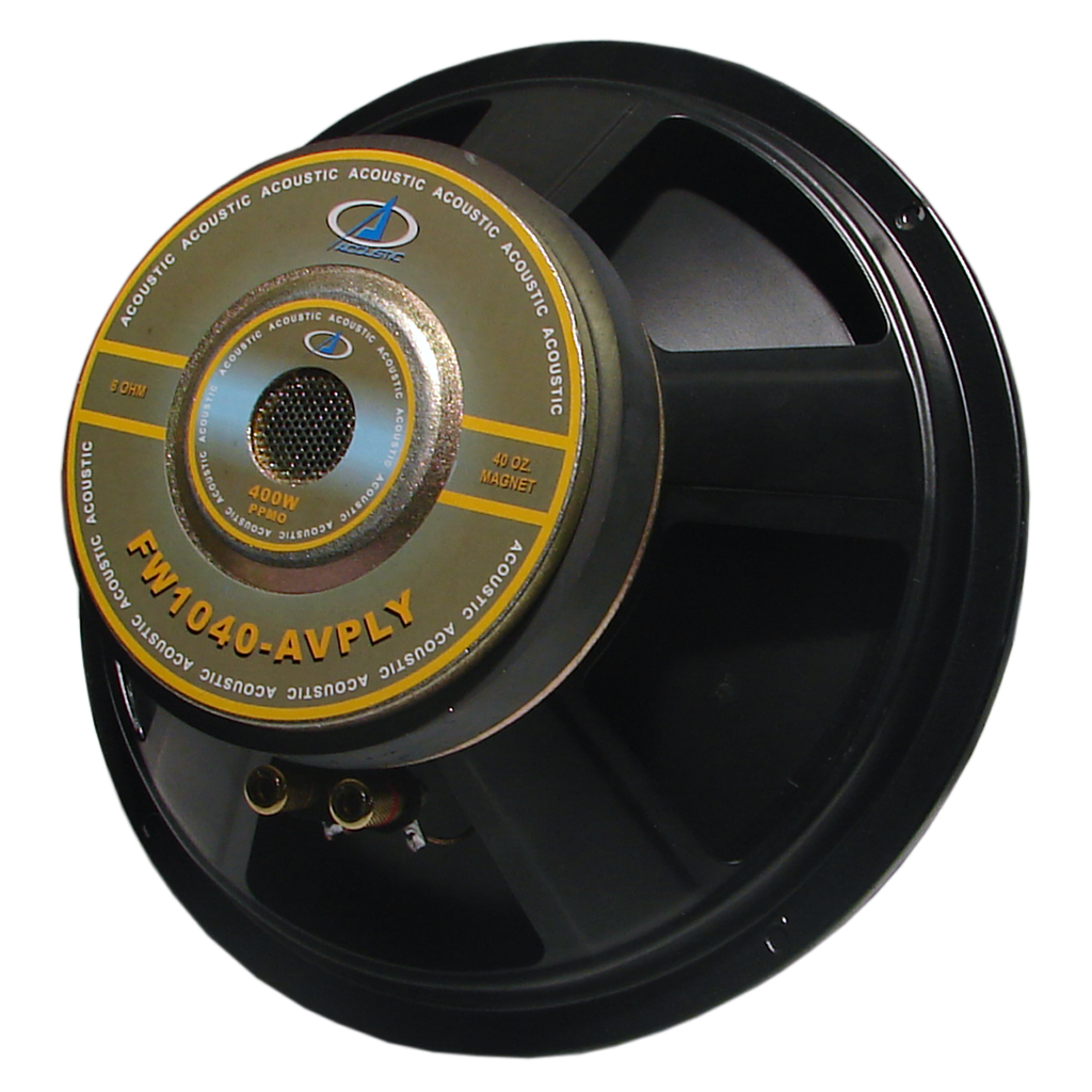 PARLANTE, 10 PULG., 400 WATTS, 8 OHM, 95DB