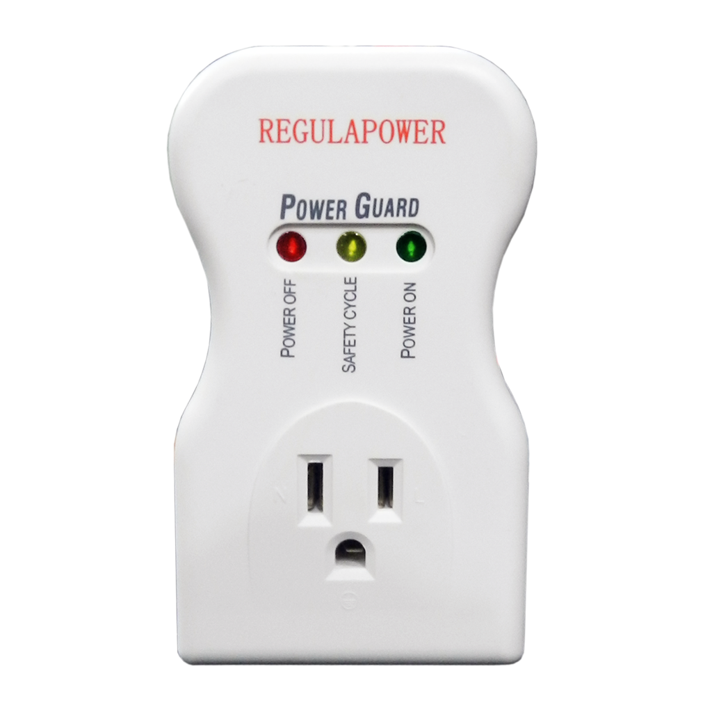 PROTECTOR DE VOLTAJE PARA EQUIPOS ELECTRODOMESTICOS, 20A, 220V, 3 MIN.