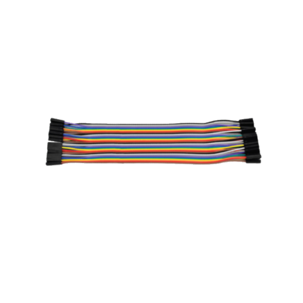 CABLE PARA PROTOBOARD, JUMPER MACHO A MACHO, 15CM, 40 PINES