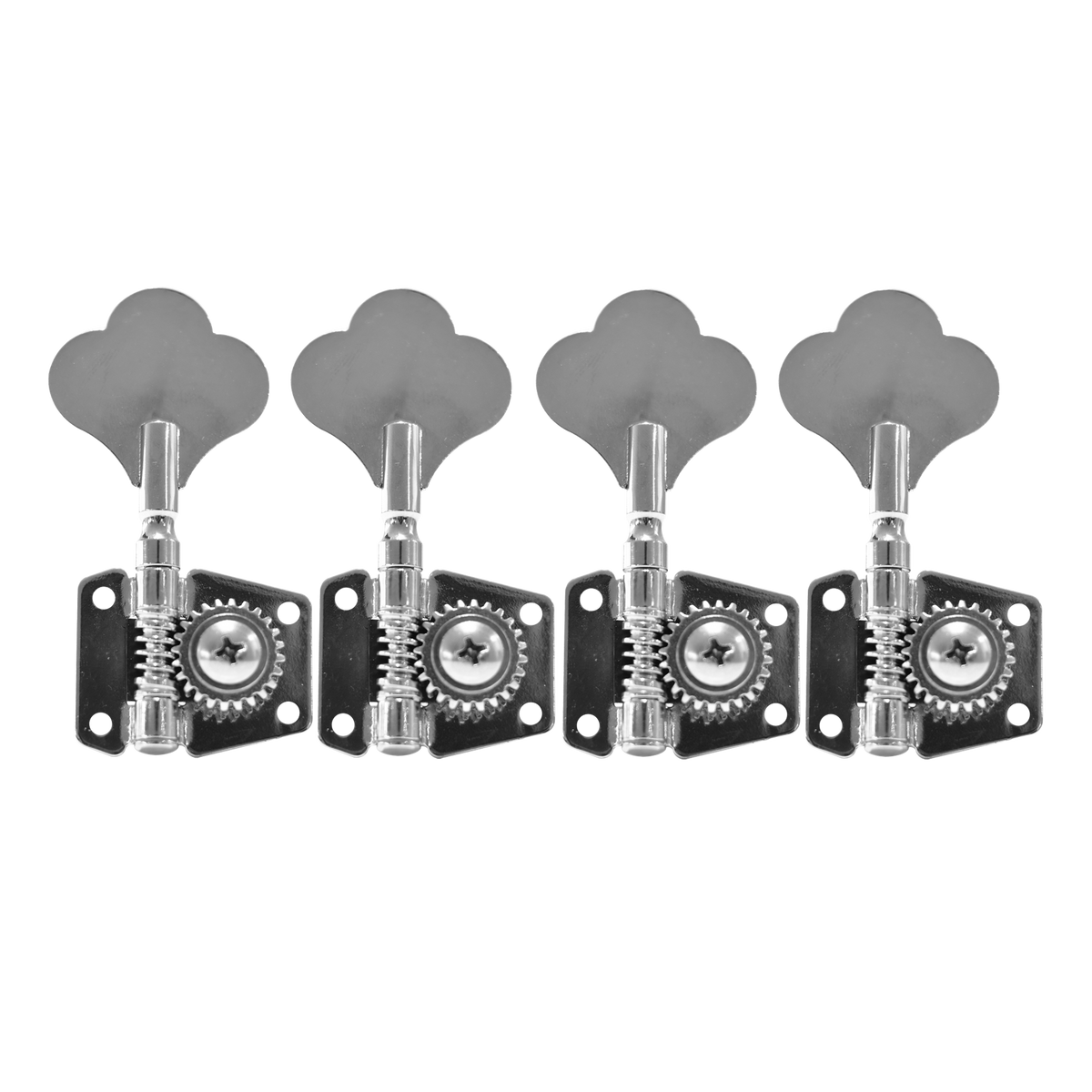 SET DE CLAVIJAS PARA BAJO ELECTRICO DE 4 CUERDAS, MODLEO PRESICION BASS, COLOR NIQUEL