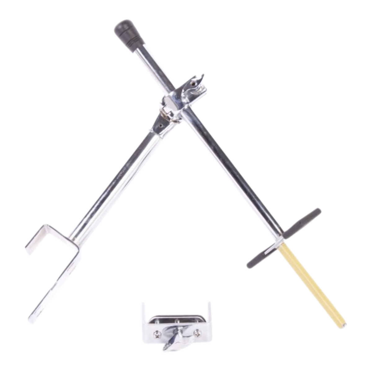 SOPORTE AEREO PARA BONGO, CROMADO