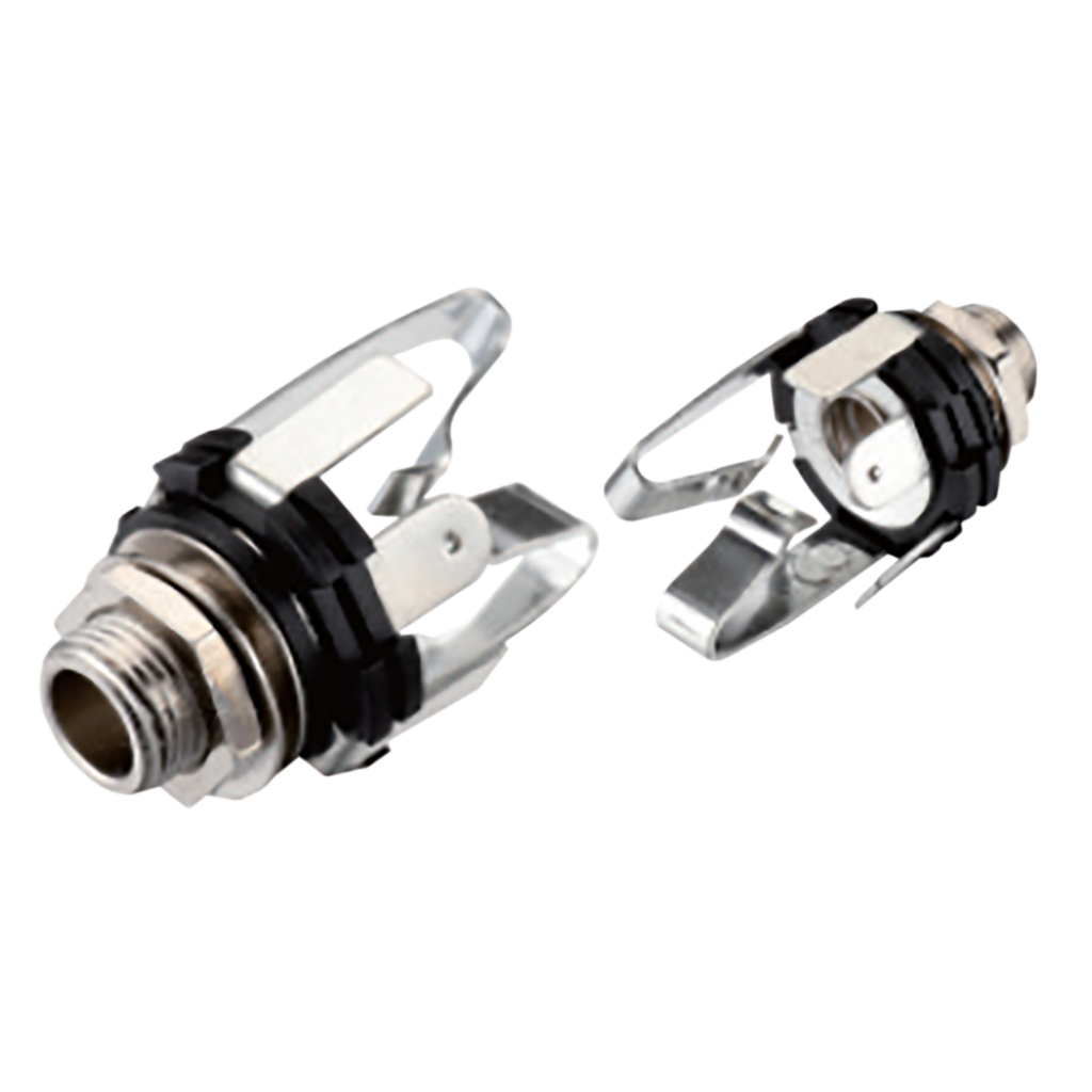 JACK DE CHASIS, 6.3MM, MONO, METALICO